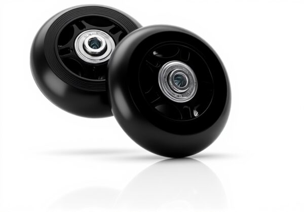 Roues valise SUPECHUNYI caoutchouc silencieux rechange