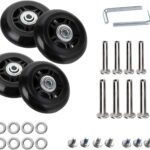 Roulette valise remplacement SUPECHUNYI caoutchouc-0