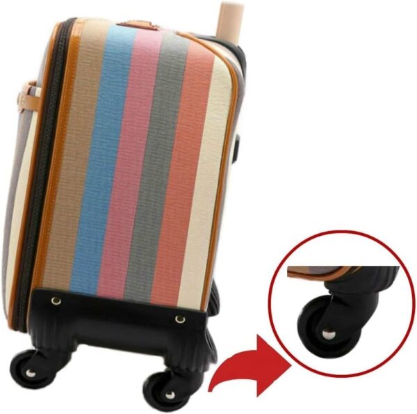 Roulette valise remplacement SUPECHUNYI caoutchouc-4