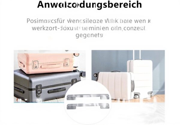 Poignée valise Alriedy plastique durable rechange