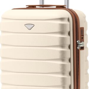 Bagage cabine Flight Knight ABS rigide 4 roues TSA-0