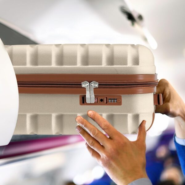 Bagage cabine Flight Knight ABS rigide 4 roues TSA-4