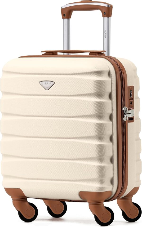 Bagage cabine Flight Knight ABS rigide 4 roues TSA-0