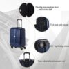 Valise rigide HAUPTSTADTKOFFER extension 65 cm bleu-1