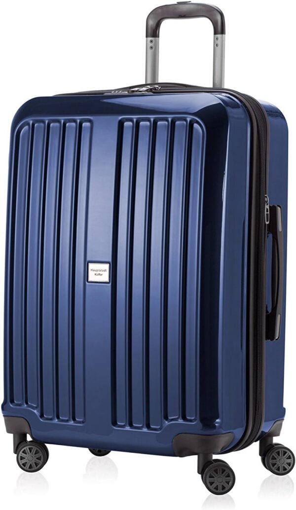 Valise rigide HAUPTSTADTKOFFER extension 65 cm bleu-0