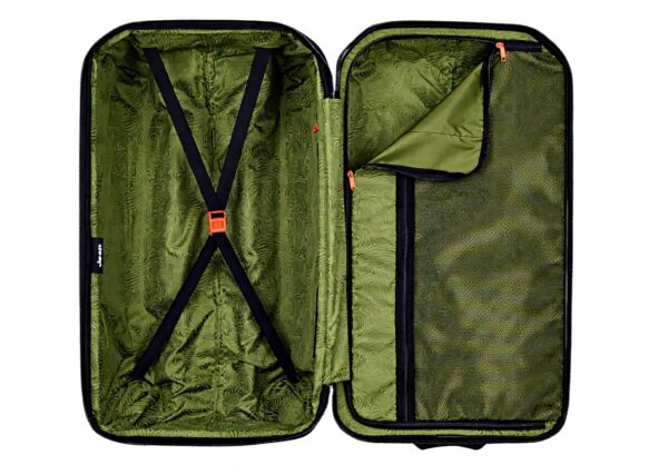 Valise rigide extensible Jeep deux roues ABS PC robuste