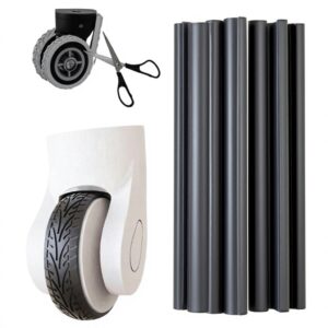 Housses silicone roues bagages JEXOWIQ protection