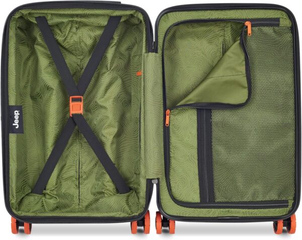 Valise cabine DELSEY PARIS serrure TSA roues pivotantes-4