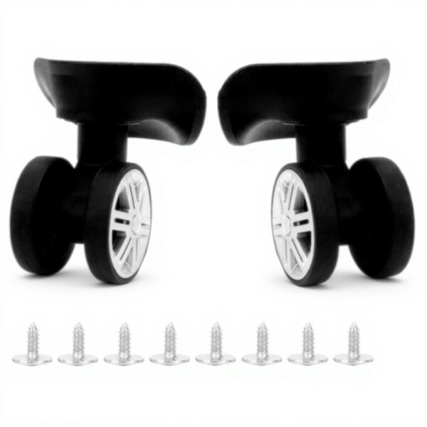 Roue valise KIMISS remplacement universel PP silencieux