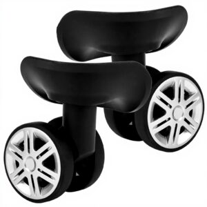 Roue valise KIMISS remplacement universel PP silencieux