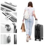 Set de valises LEADZM ABS roues pivotantes 3 pièces voyage