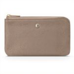 Portefeuille DELSEY cuir taupe adulte unisexe sport