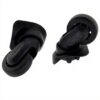Roues de valise MagiDeal remplacement pivotantes muet nylon
