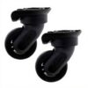 Roues de valise MagiDeal remplacement pivotantes muet nylon