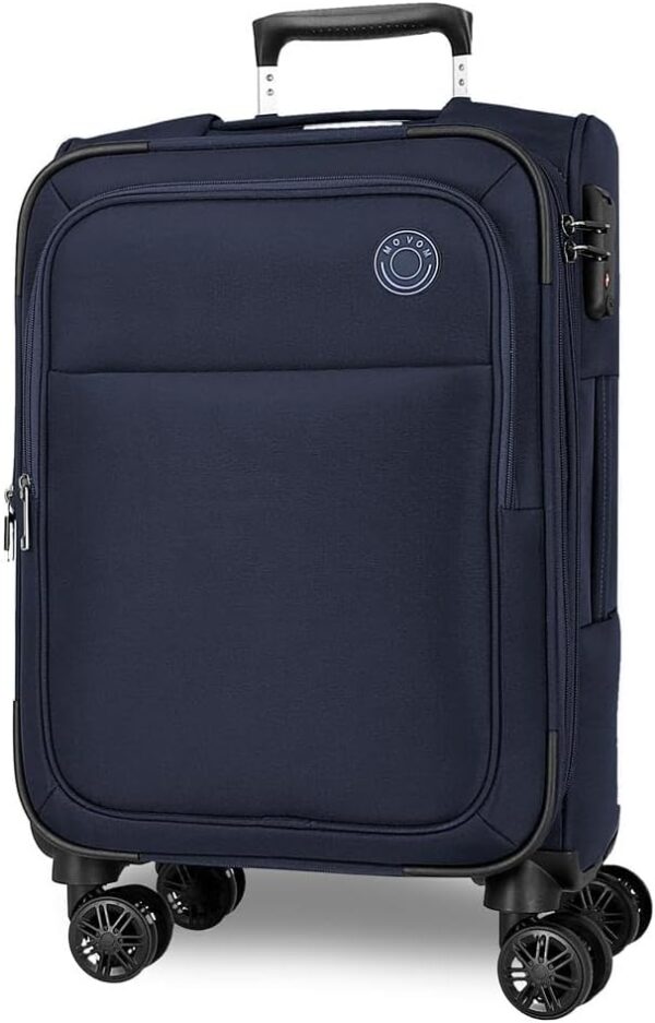 Valise cabine MOVOM Atlanta polyester léger roues-0