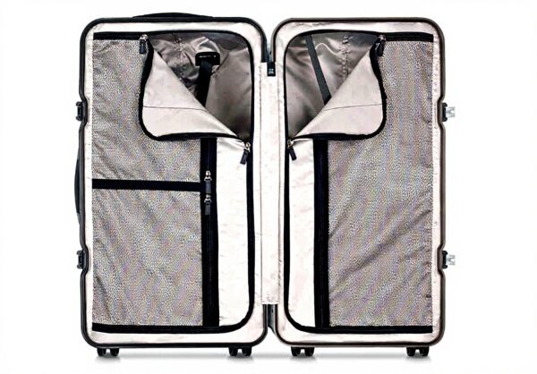 Valise rigide PEUGEOT VOYAGES grande taille gris orage 89L