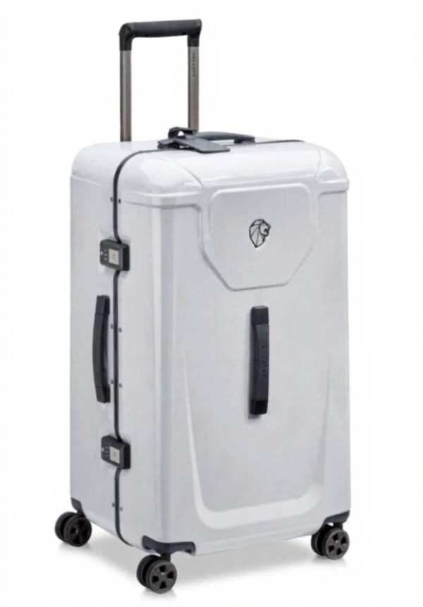 Valise rigide PEUGEOT VOYAGES grande taille gris orage 89L