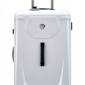 Valise rigide PEUGEOT VOYAGES grande taille gris orage 89L