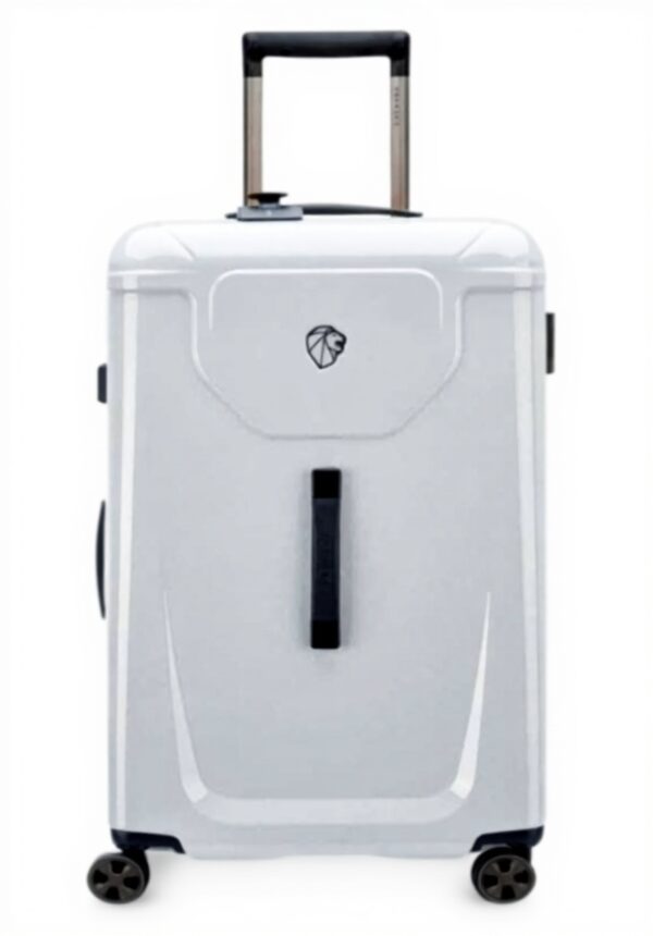 Valise rigide PEUGEOT VOYAGES grande taille gris orage 89L