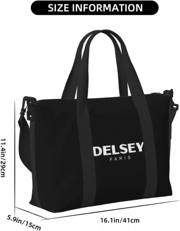 Sacs de voyage DELSEYS grande capacité toile femme shopping-3