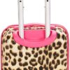 Valise rigide camouflage Rockland roulettes pivotantes-2