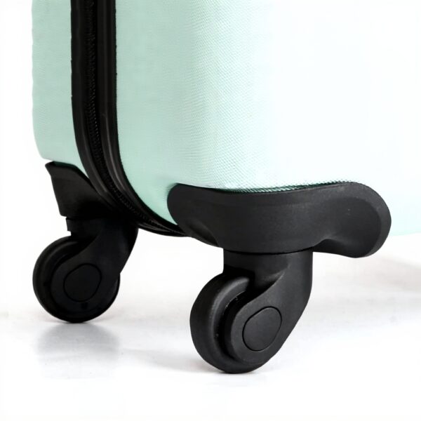 Roues de valise Nicoone PVC rotation 360 degrés remplacement