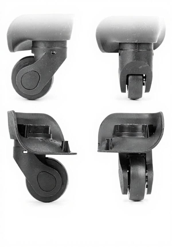 Roues de valise Nicoone PVC rotation 360 degrés remplacement