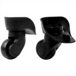 Roues de valise Nicoone PVC rotation 360 degrés remplacement
