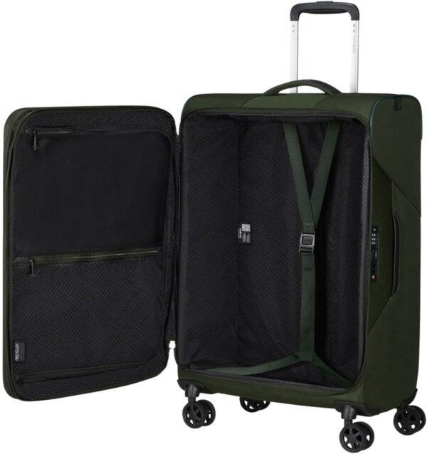 Samsonite Litebeam valise cabine extensible légère vert Ivy-4