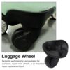 Roues valise Shanoer kit réparation plastique silencieux-7