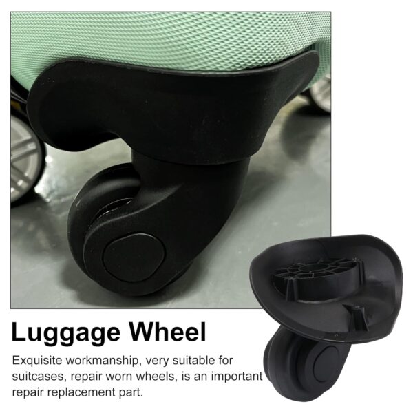 Roues valise Shanoer kit réparation plastique silencieux-7