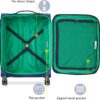 Valise cabine Benetton Color Block extensible roulettes-2