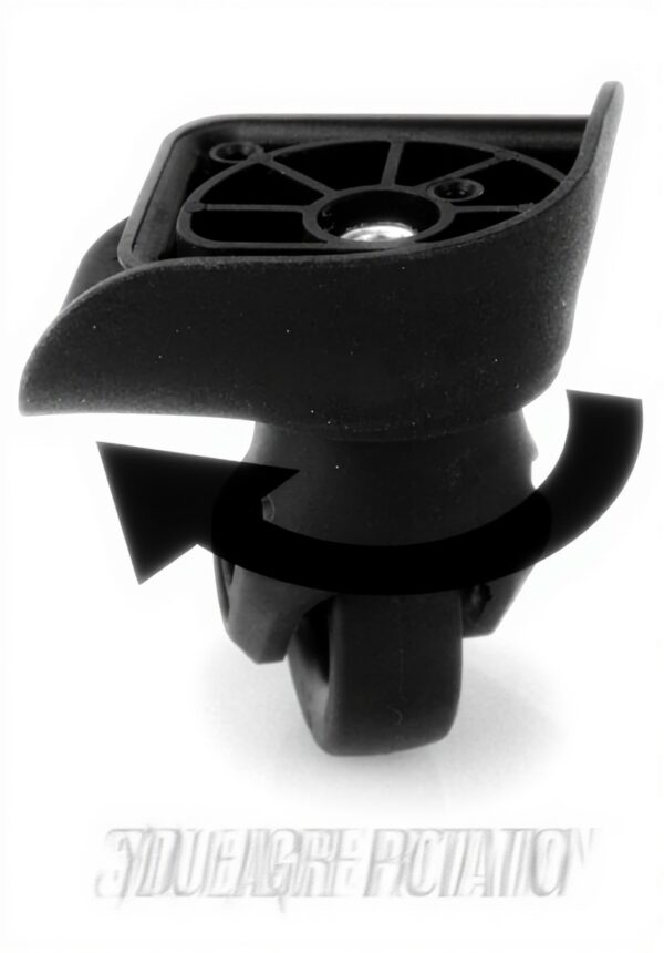 Roues valise Volein V237 remplacement PVC acier inoxydable