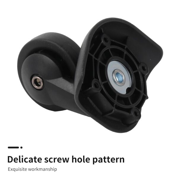 Roulettes valise W293 lot 2 paires plastique durable-1