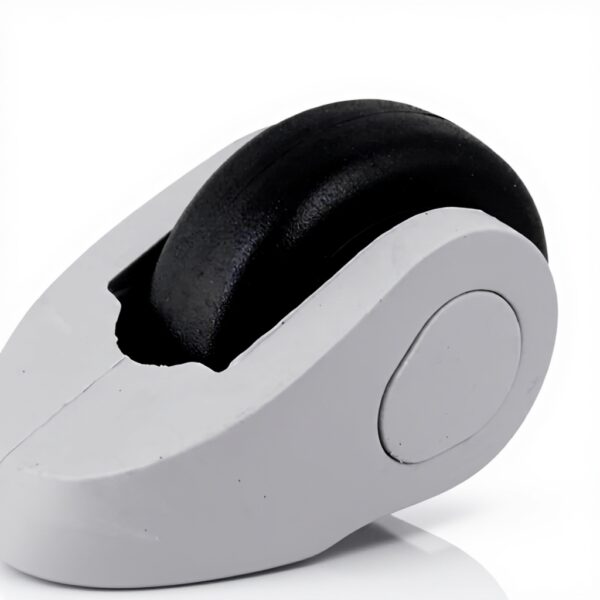 Roues valises Yibuy pivotantes métal gris rechange