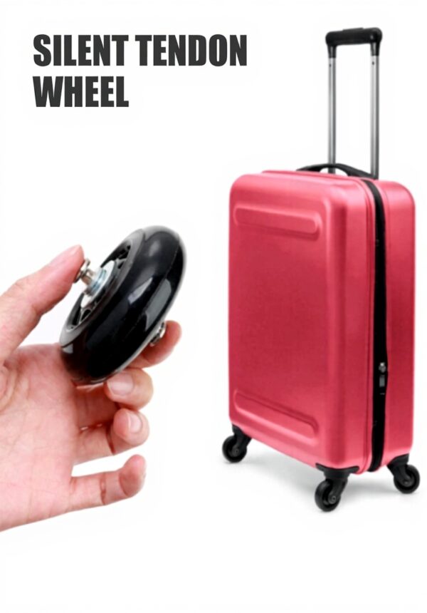 Roulette valise 70x24mm cxxtkcxxlc caoutchouc durable